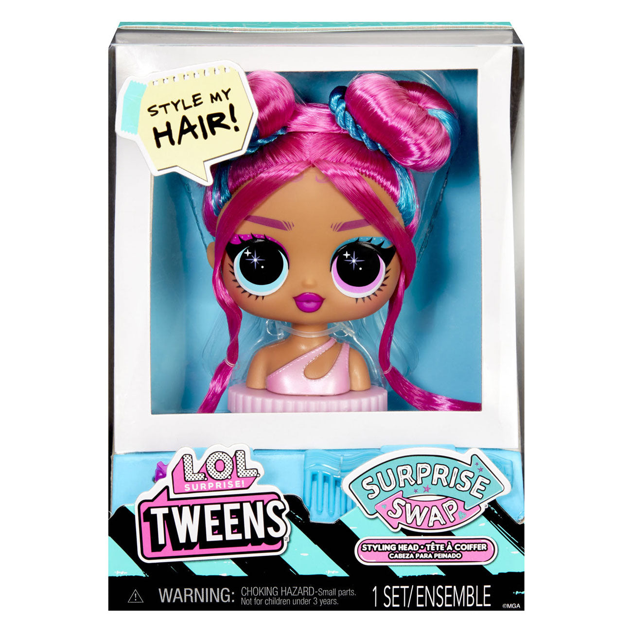 LOL Surprise Tweens Surprise Swap Styling Kaphoofd
