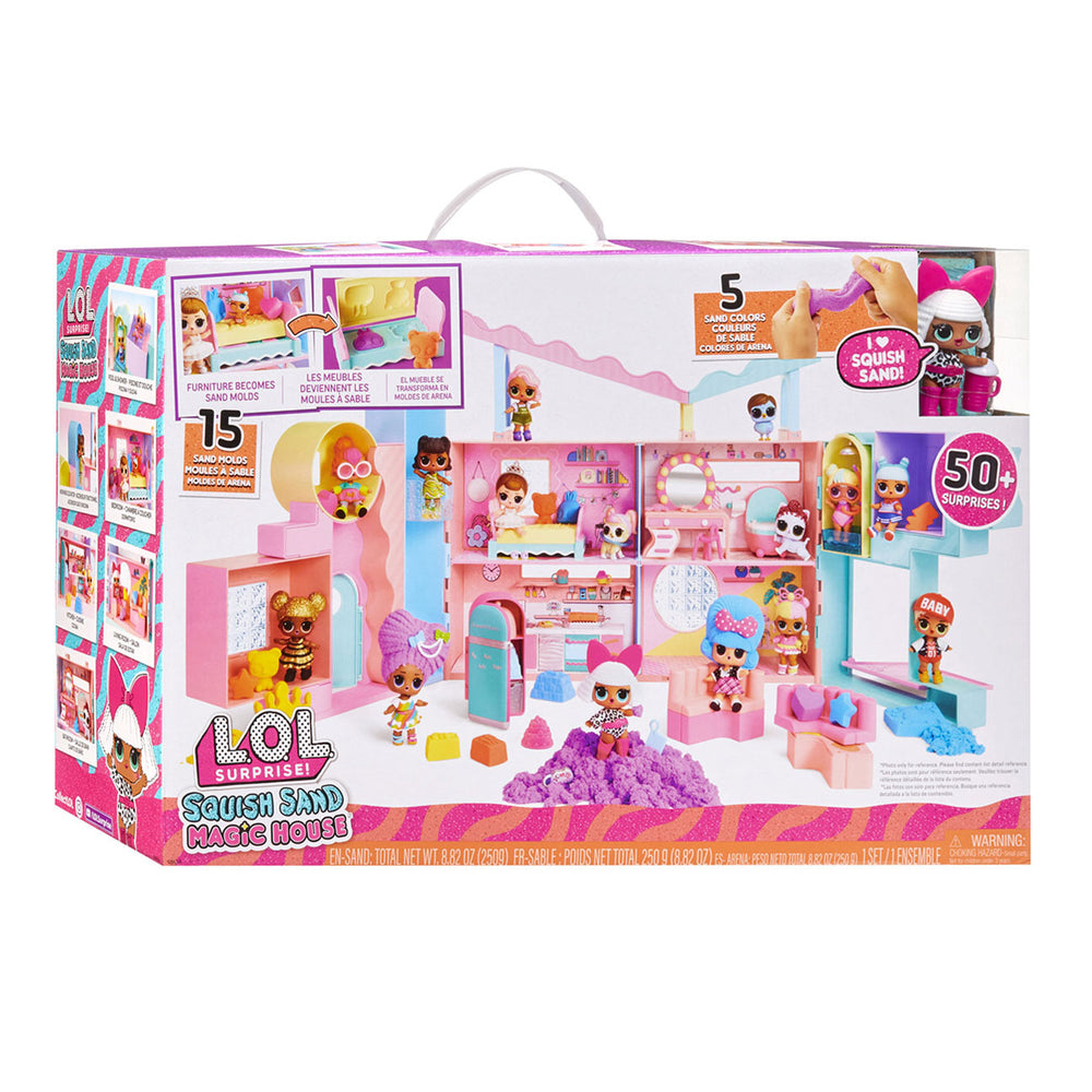 LOL Surprise Squish Zand Magisch Huis Speelset