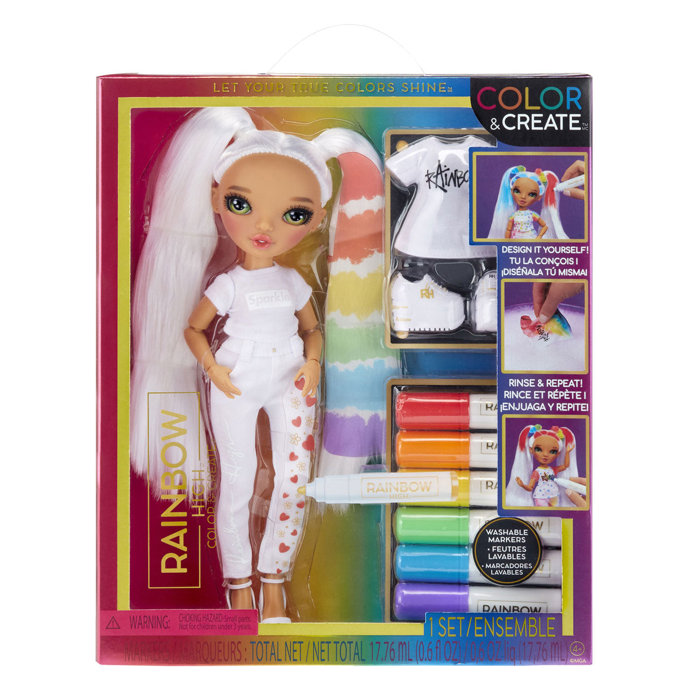 Regenboog Hoge Kleur Creëer Mode Modepop - Groen