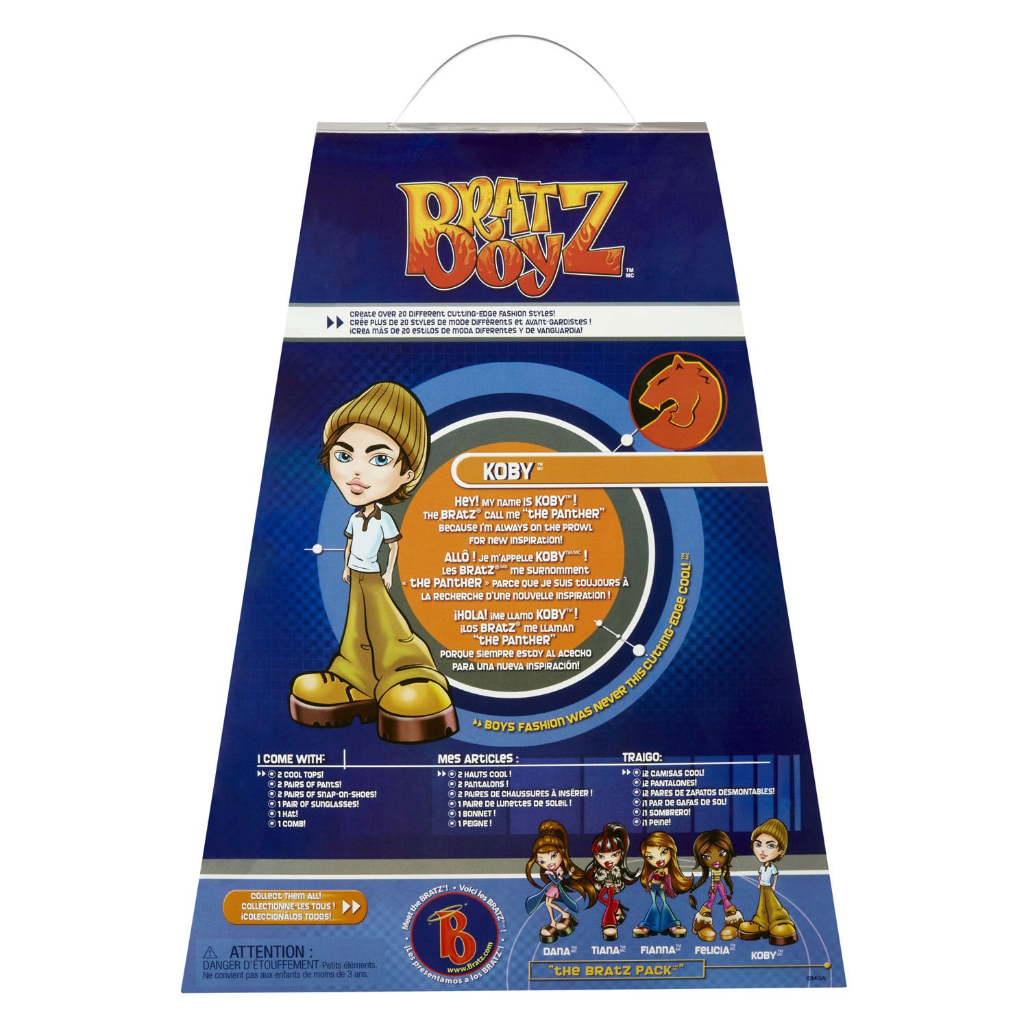 MGA Entertainment Bratz Serie 3 Pop Koby