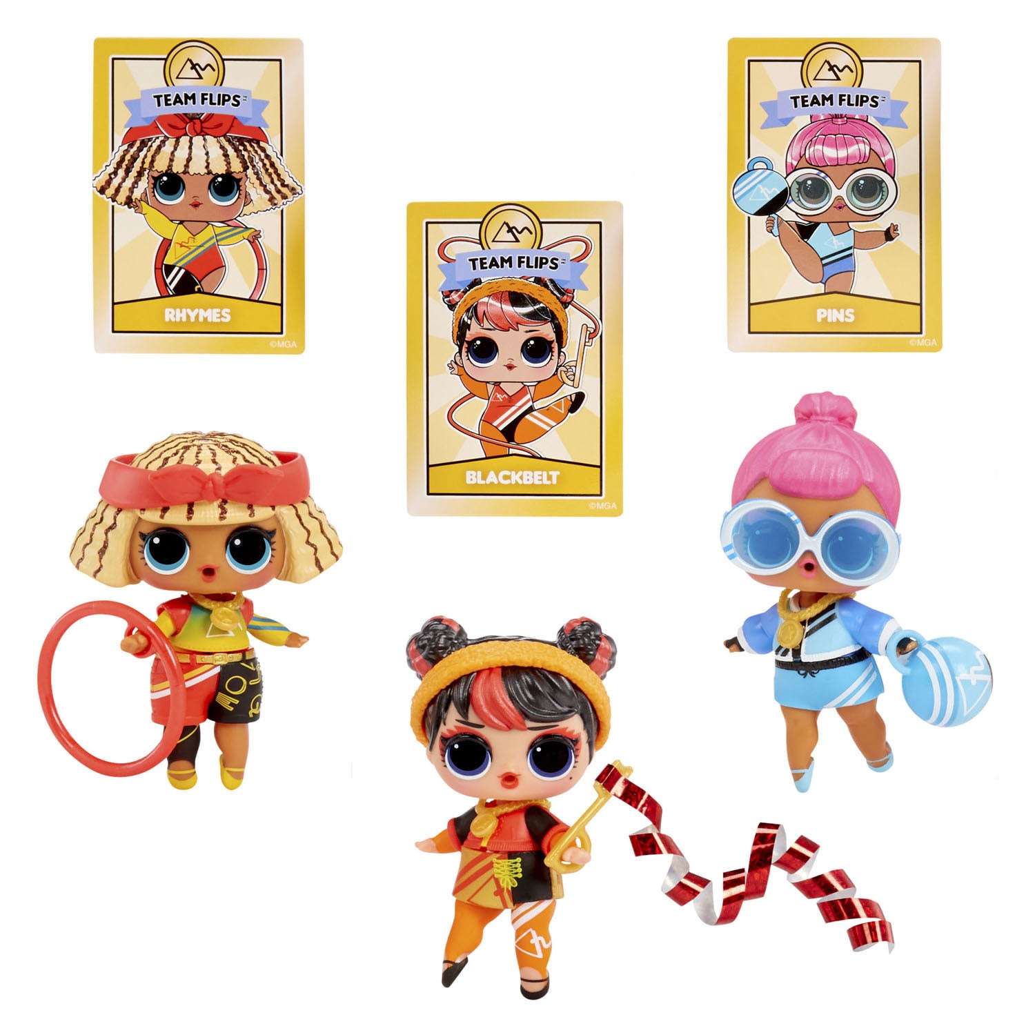 Lol verrassing all star sport gymnastiek mini pop bal