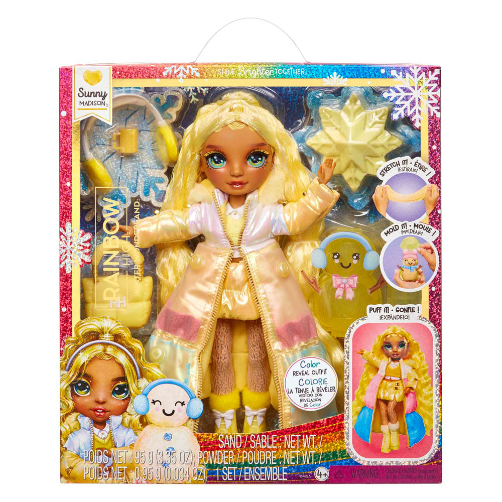 Rainbow high winter wonderland pop - zonnig geel