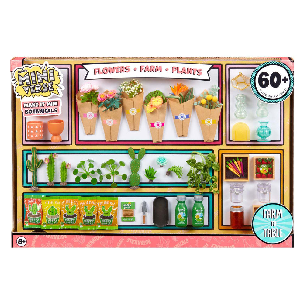 Mga entertainment mga's miniverse - make it mini botanicals plantenpotten