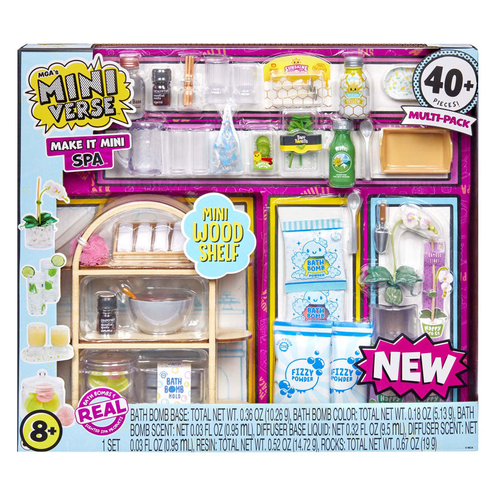 Miniverse make it mini spa - multipakket - knutselset