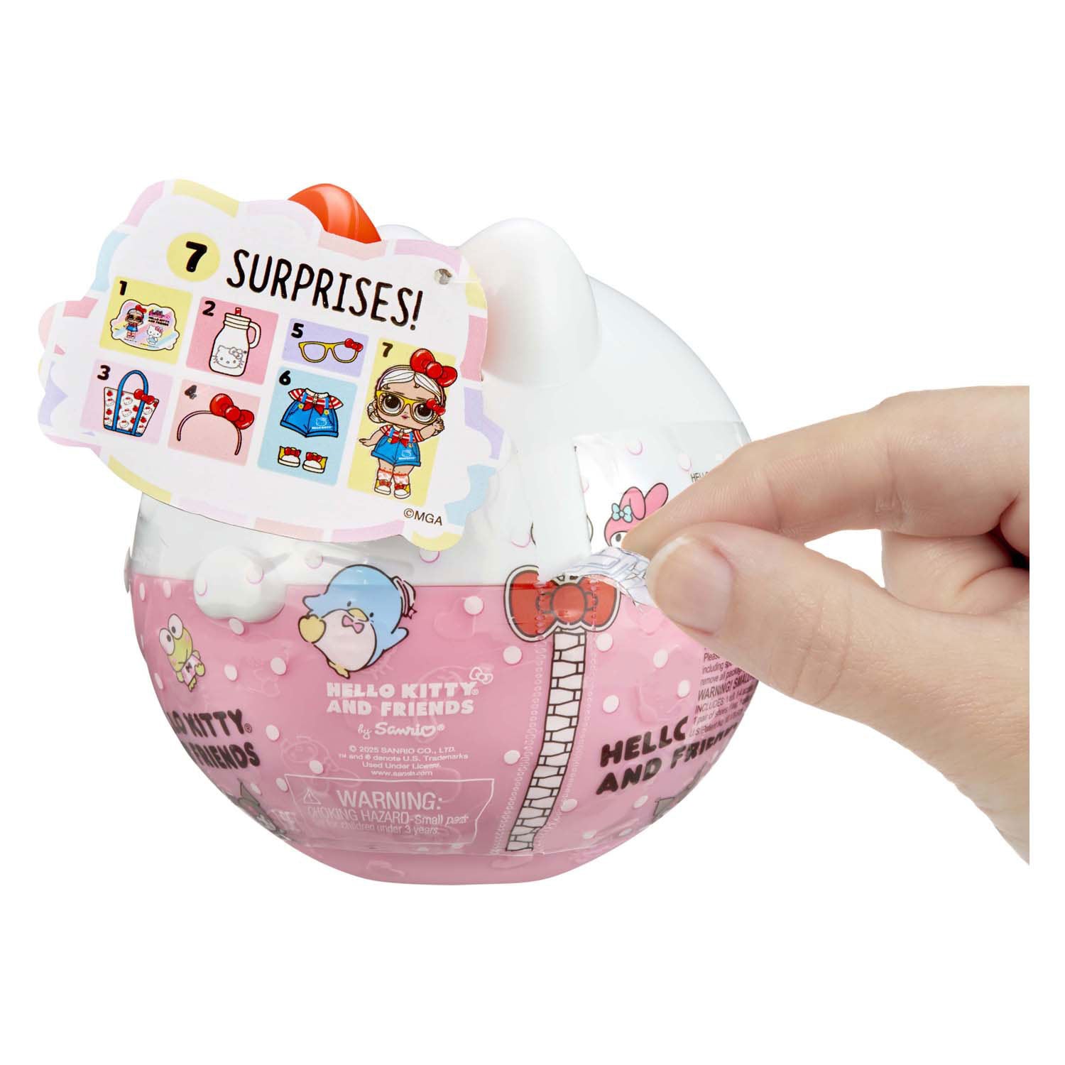 Lol verrassing houdt van hello kitty vrienden tots kernpersonages assortiment