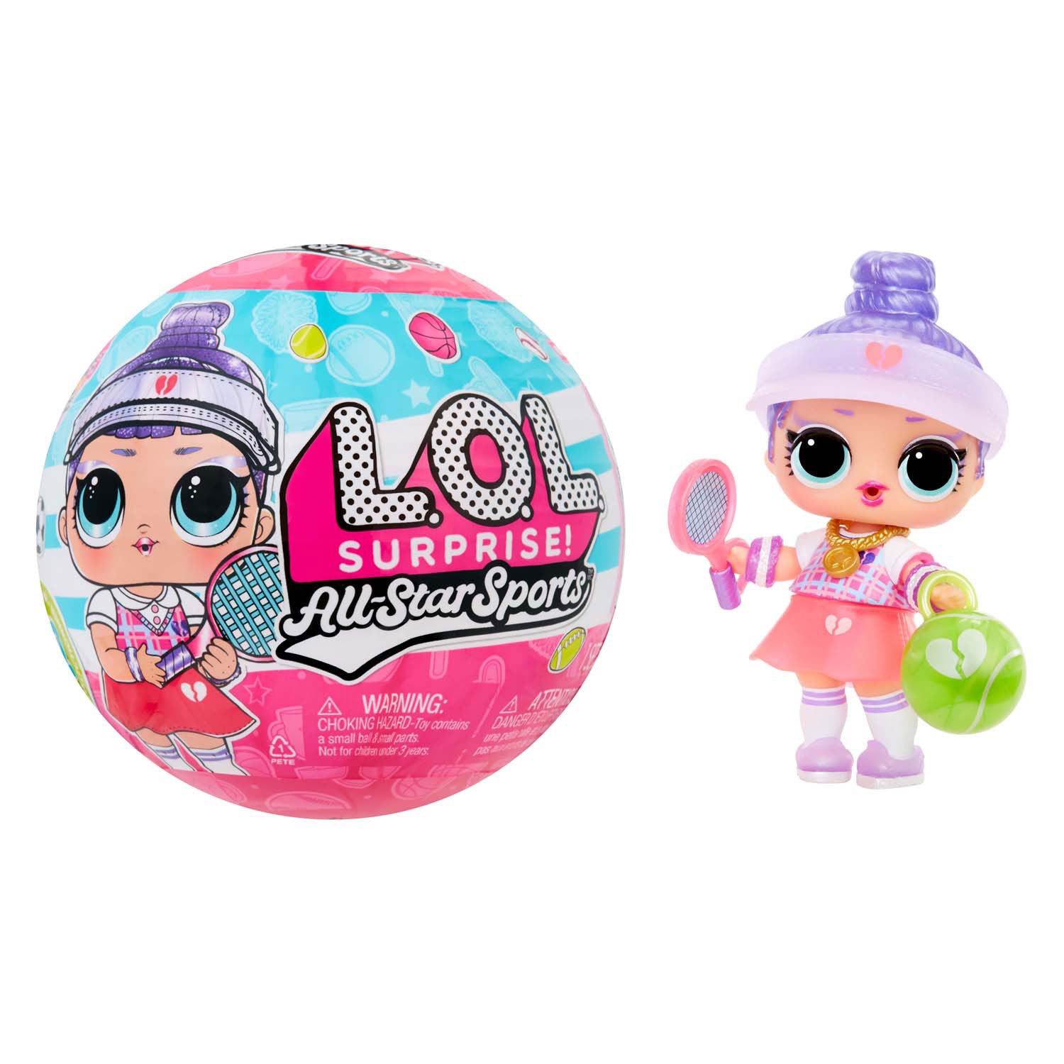 Lol verrassing verrassing all star sports kluis mini pop verrassing bal