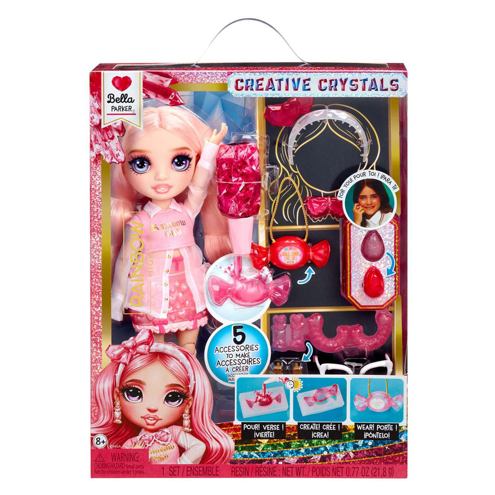 Mga entertainment regenboog hoog kristal mode modepop - bella