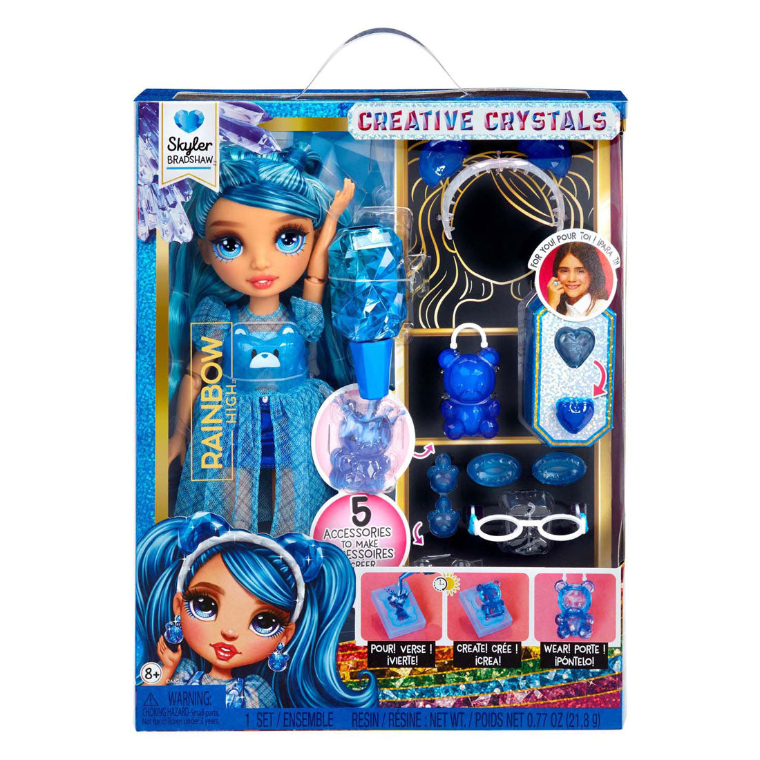 Rainbow high crystal fashion modepop - skyler