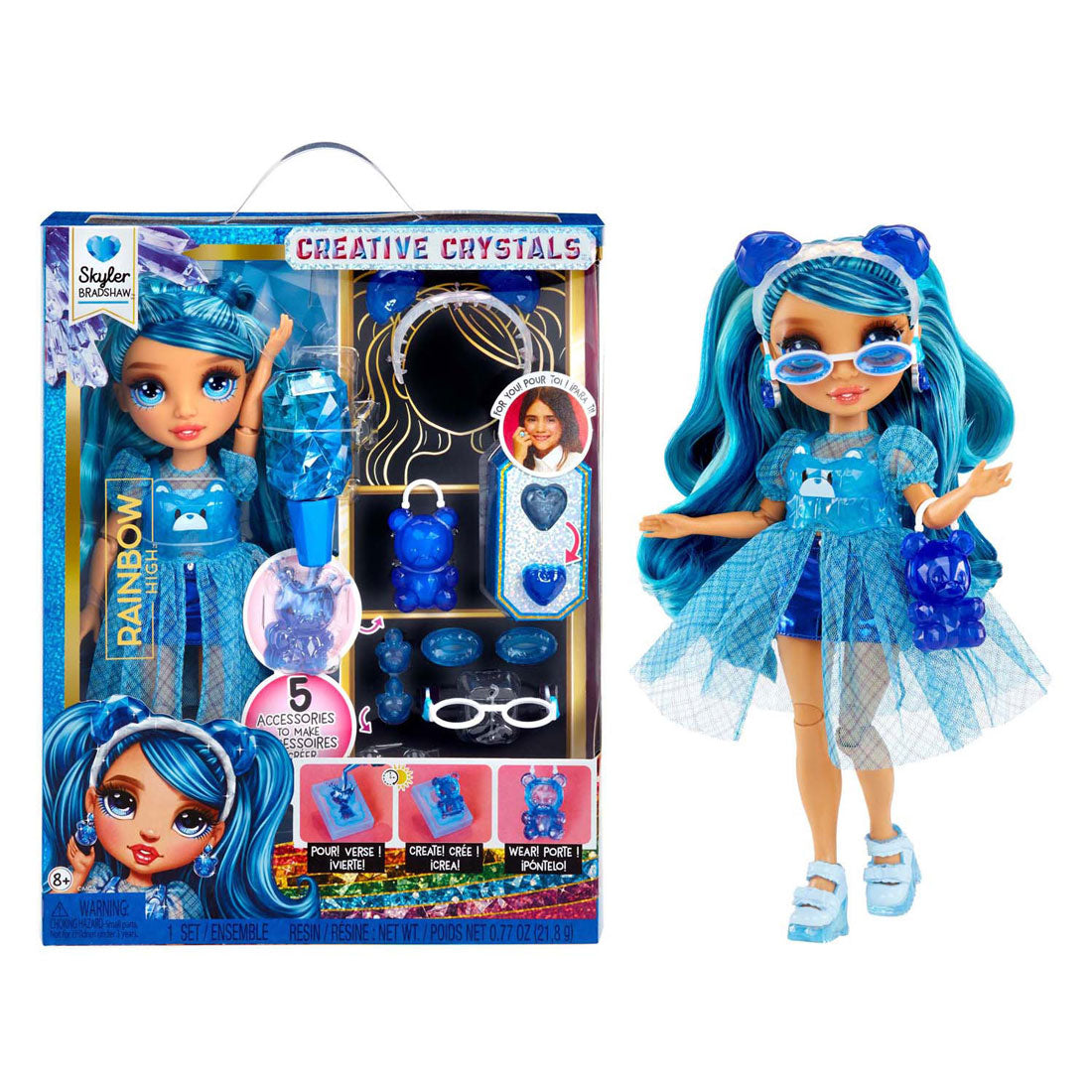 Rainbow high crystal fashion modepop - skyler
