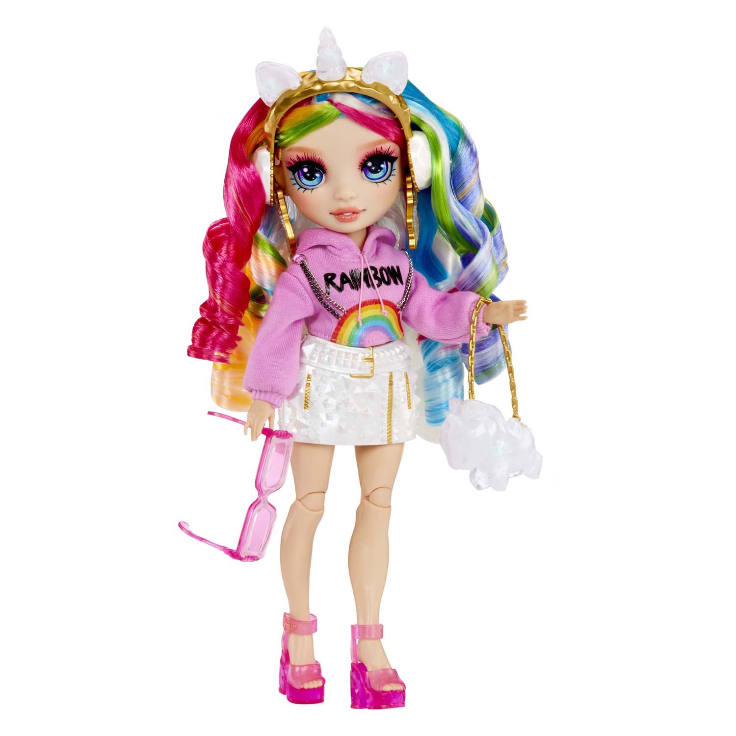 Mga entertainment regenboog hoog kristal mode modepop - amaya