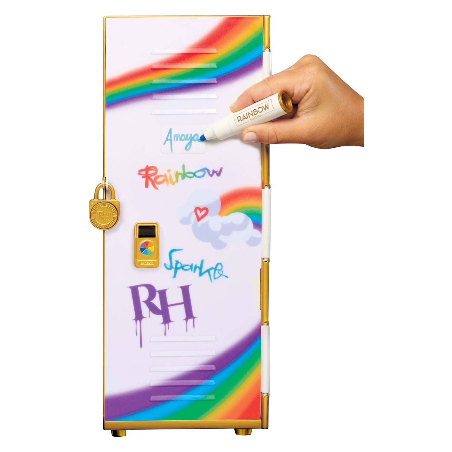 Mga entertainment regenboog hoge kluis speelset met accessoires