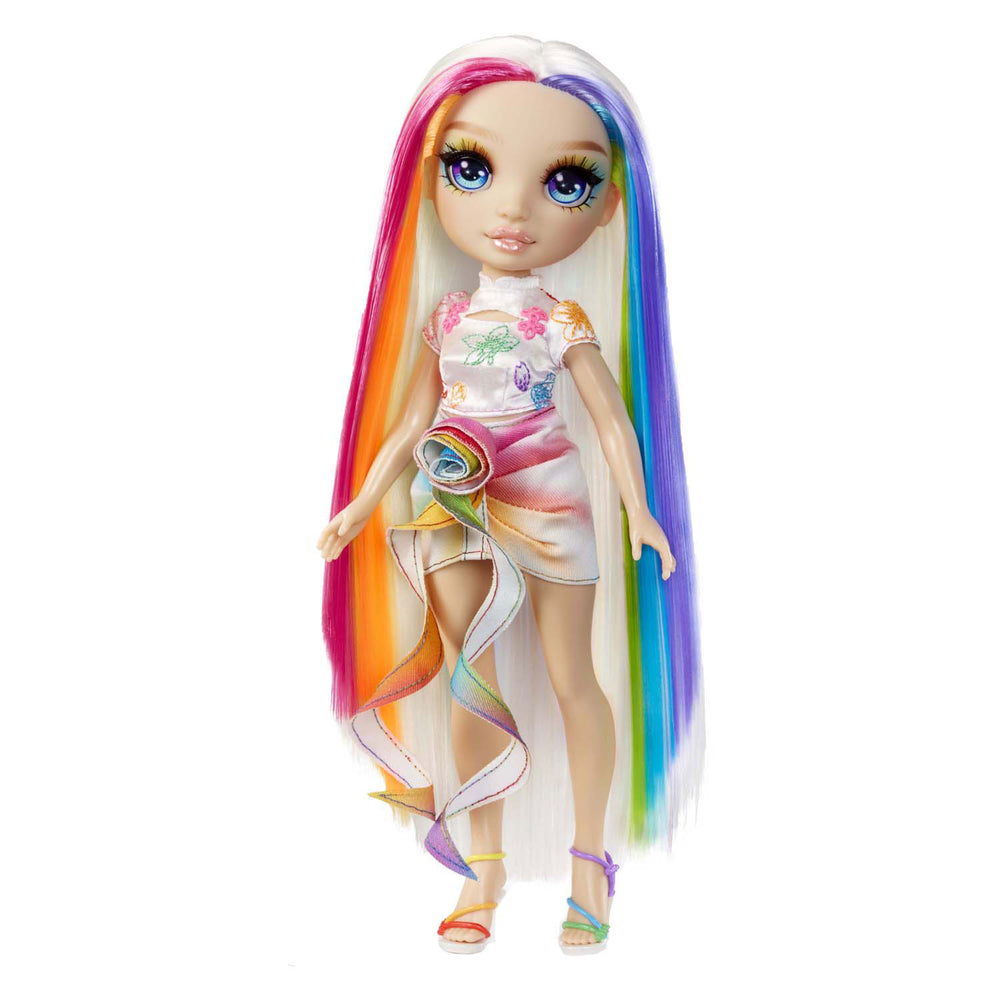 Mga entertainment rainbow high modepop met haarkrijt - amaya regenboog