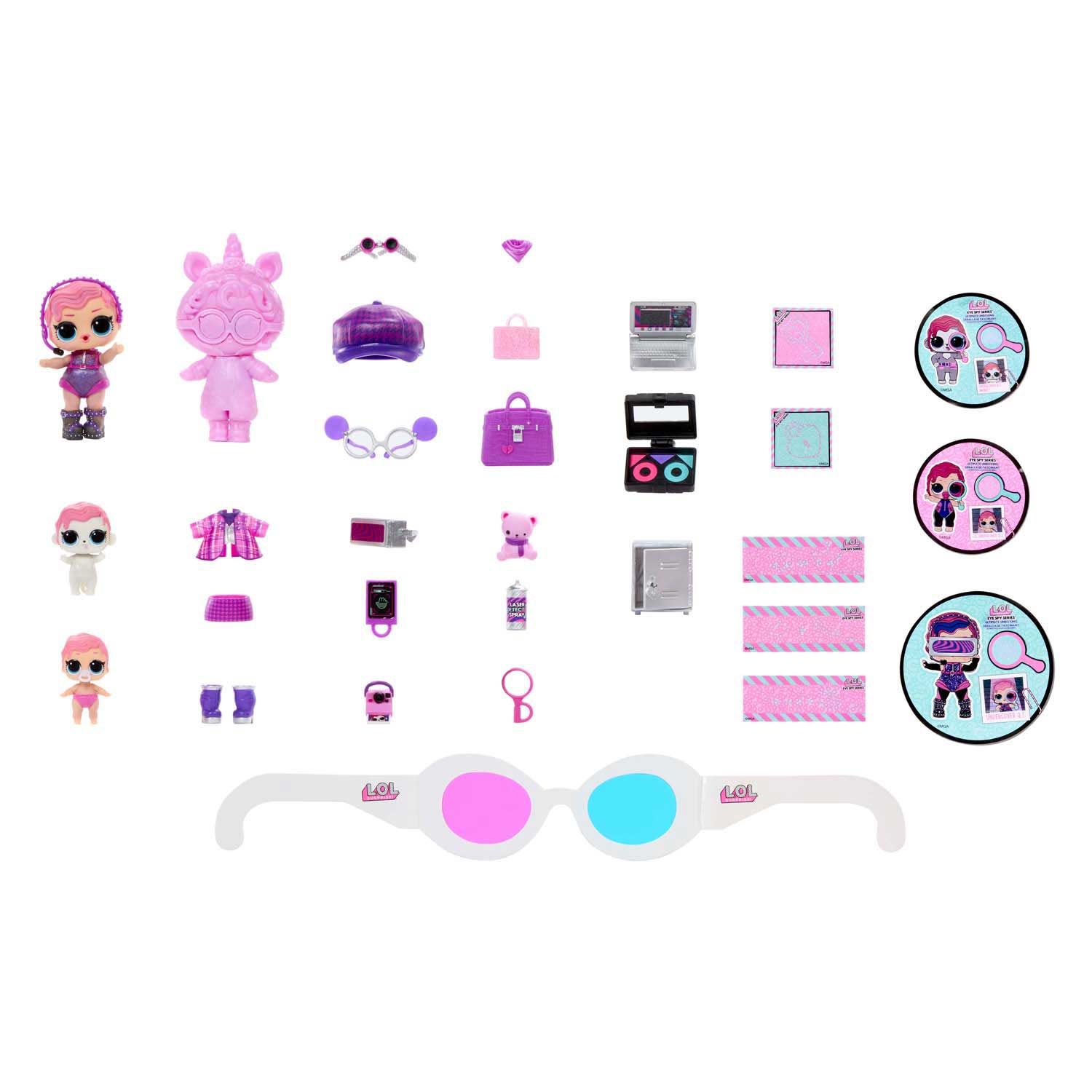 L.o.l. surprise eye spy ultimate unboxing