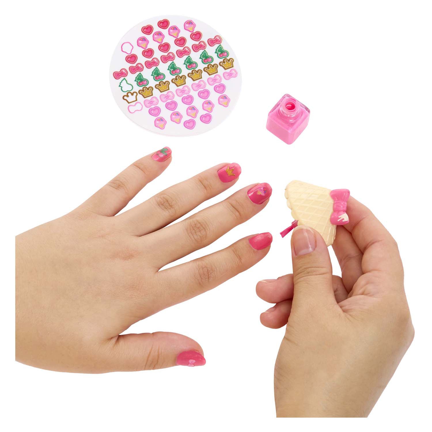 Yummiland beauty bag playset - lipgloss pop ijshoorntje