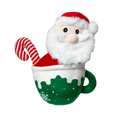 Happy Pet kerstmok met de Kerstman