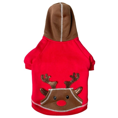 Happy pet hondentrui trui rendier rood