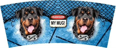 Plentygifts mok rottweiler blauw