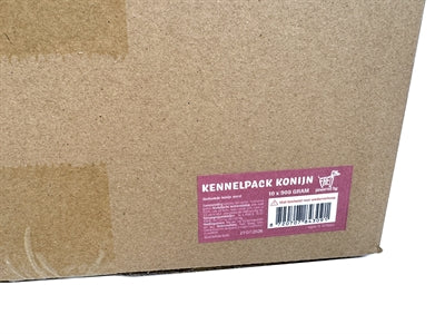 Freds gestoomd vers vlees slechtste kennelpack konijn graan en glutenvrij