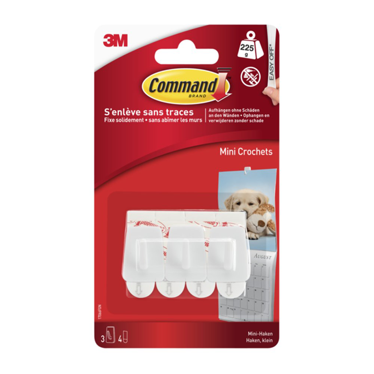3m 1072896 - command micro haken 17066 | 12 stuks