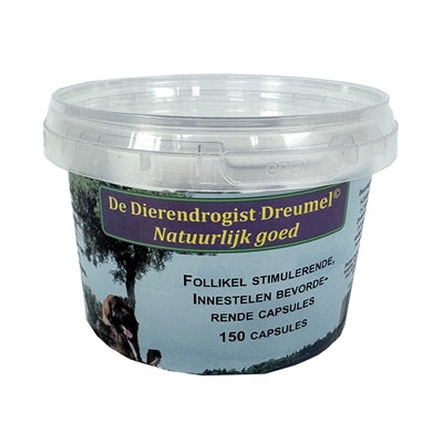 Dierendrogist follikel stimuleert innestellende capsules