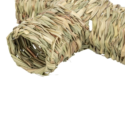 Trixie tunnel met vertakking hamstergras
