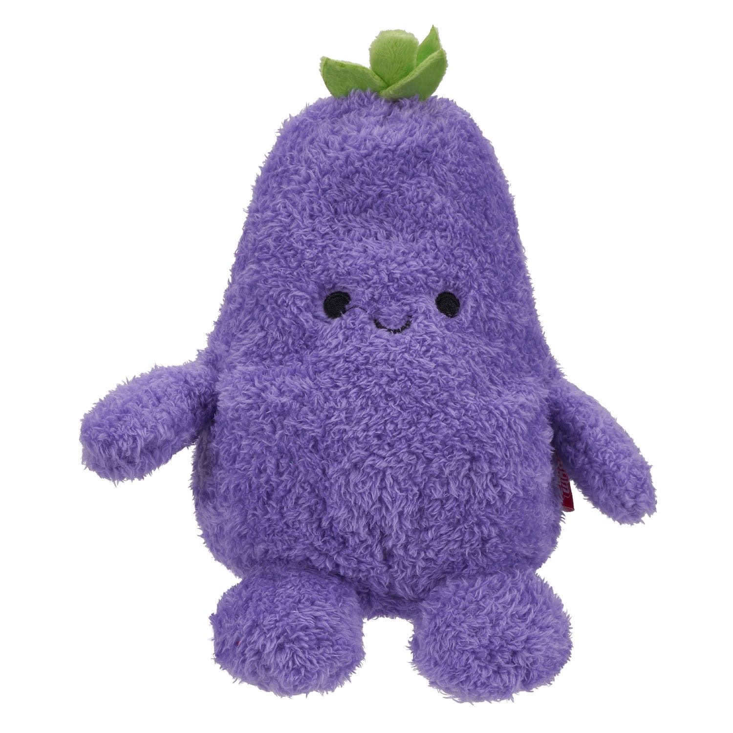 Bumbumz knuffel pluche - rootbumz aubergine, 19cm