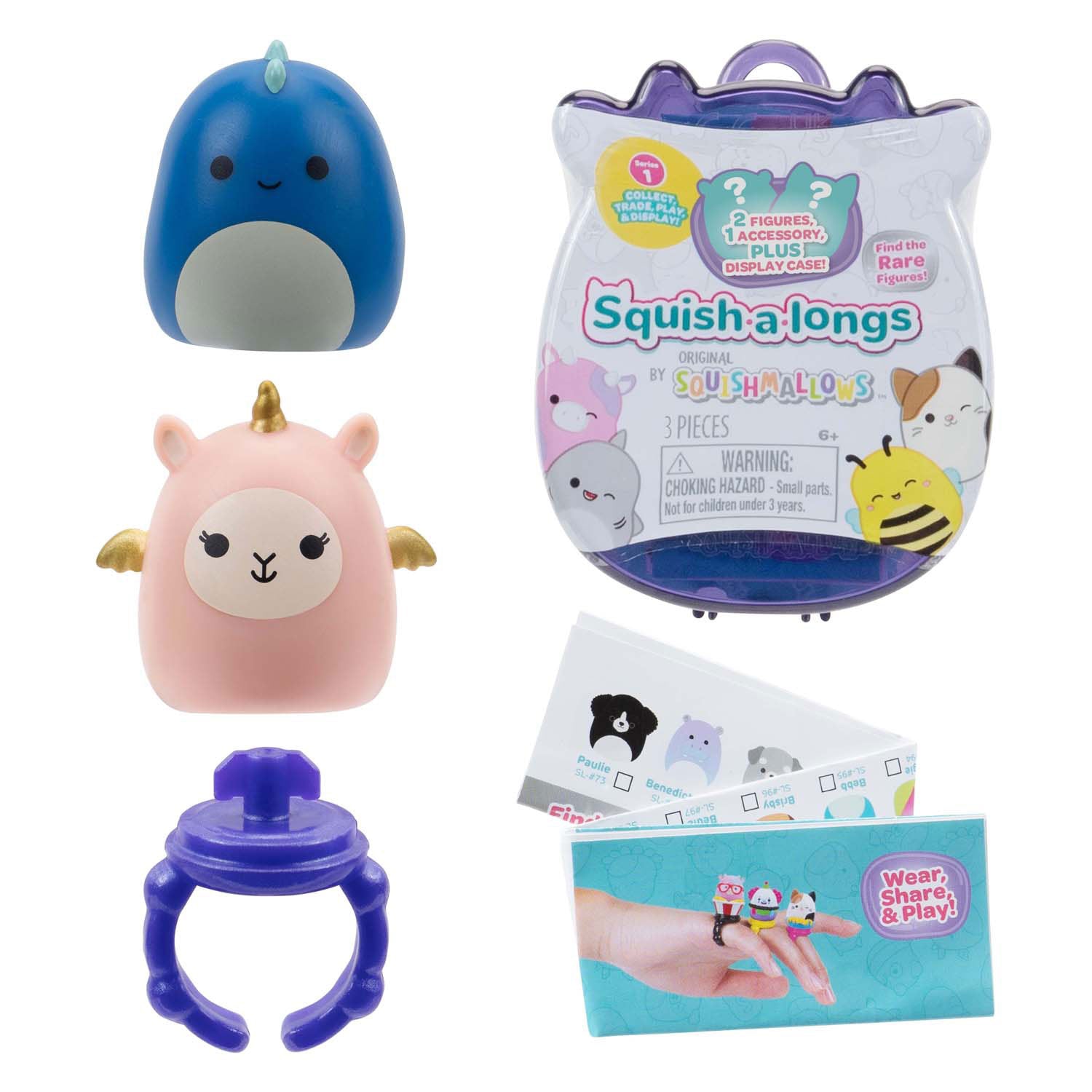 Squishalongs blinde tas 2 stuks assorti