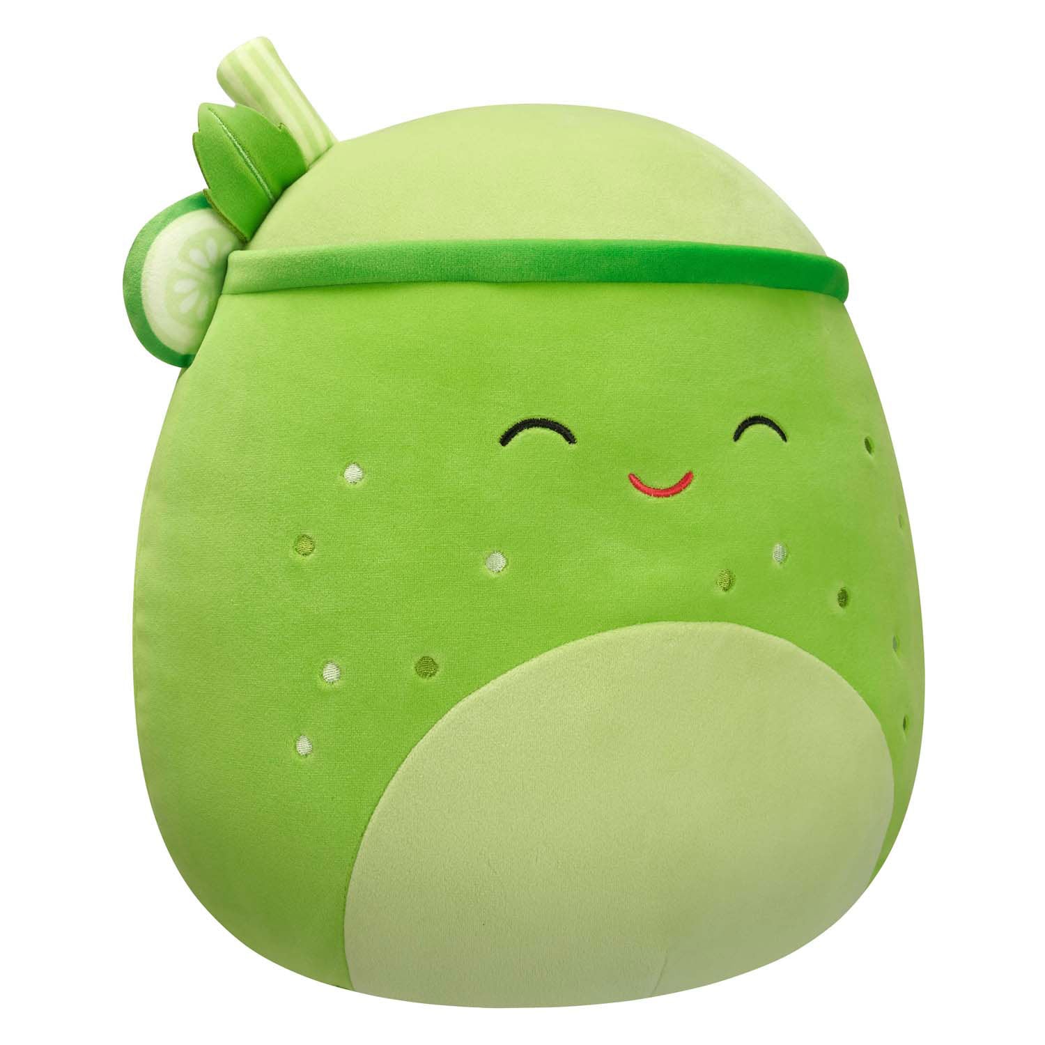 Squishmallows knuffel pluche - townes groene sap, 30cm