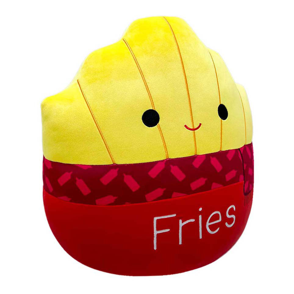 Squishmallows knuffel pluche - floyd franse frietjes met sjaal, 40cm