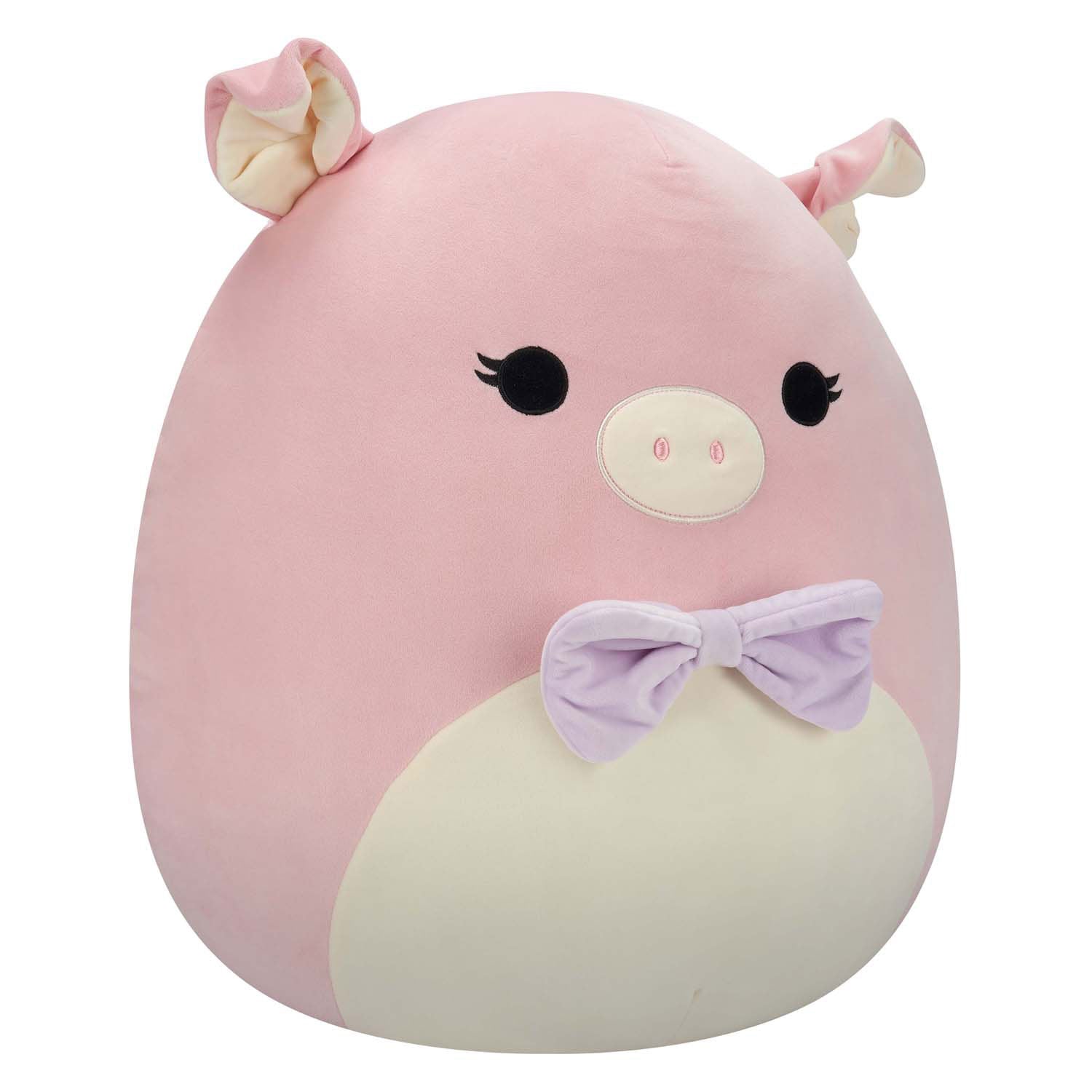 Squishmallows knuffel pluche - hetty roze big, 50cm