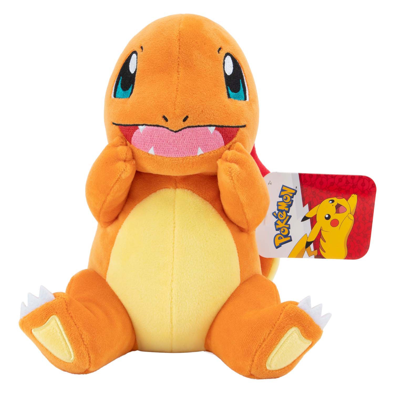 Jazwares pokémon pluche knuffel 20 cm charmander