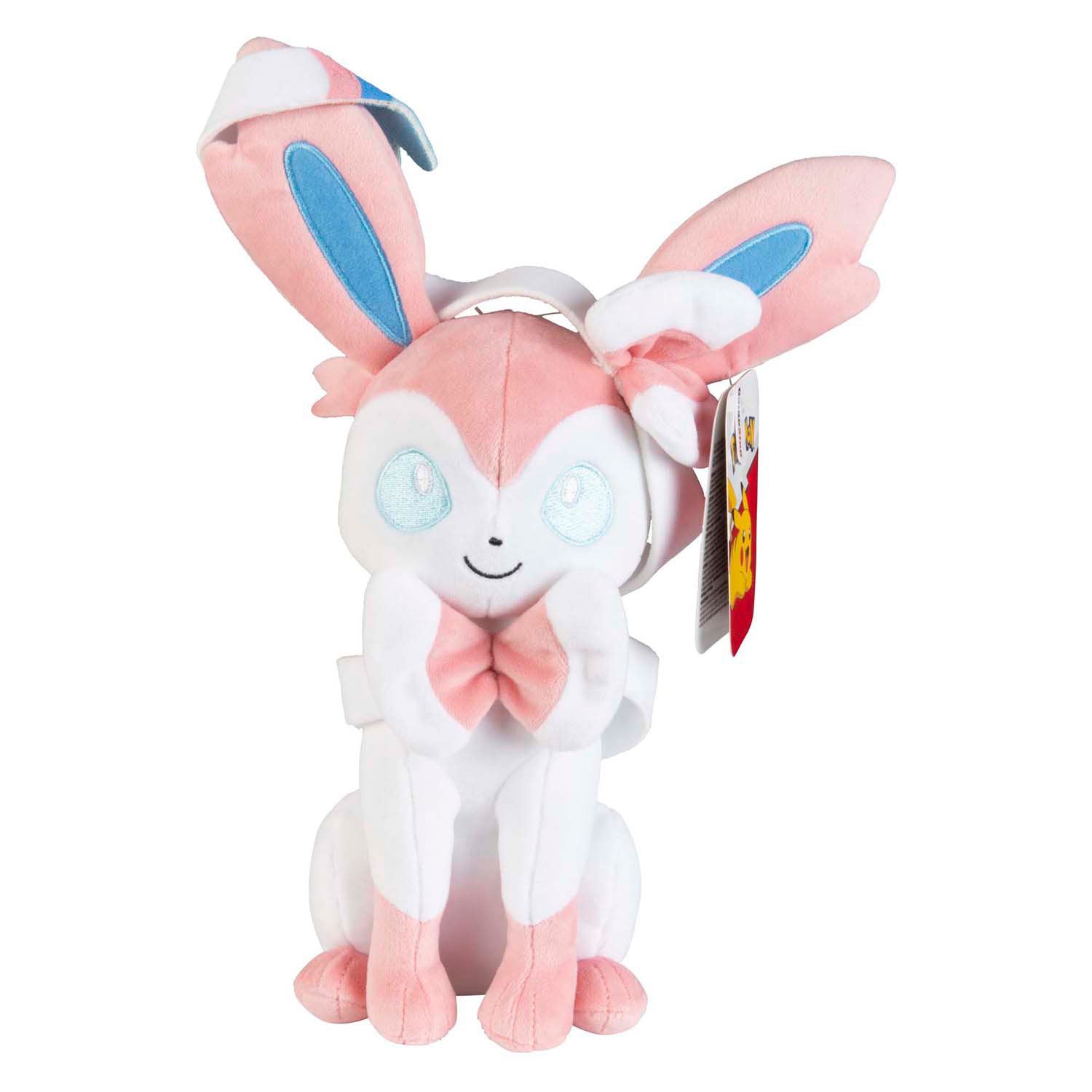 Jazwares pokémon knuffel pluche sylveon, 20cm