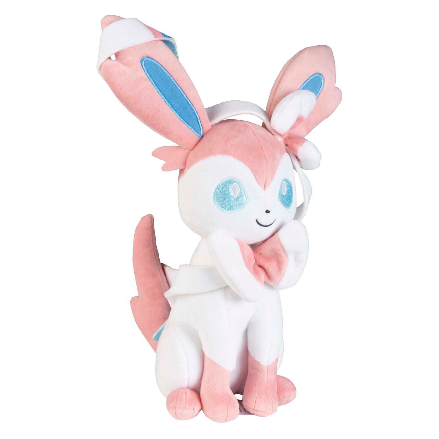 Jazwares pokémon knuffel pluche sylveon, 20cm