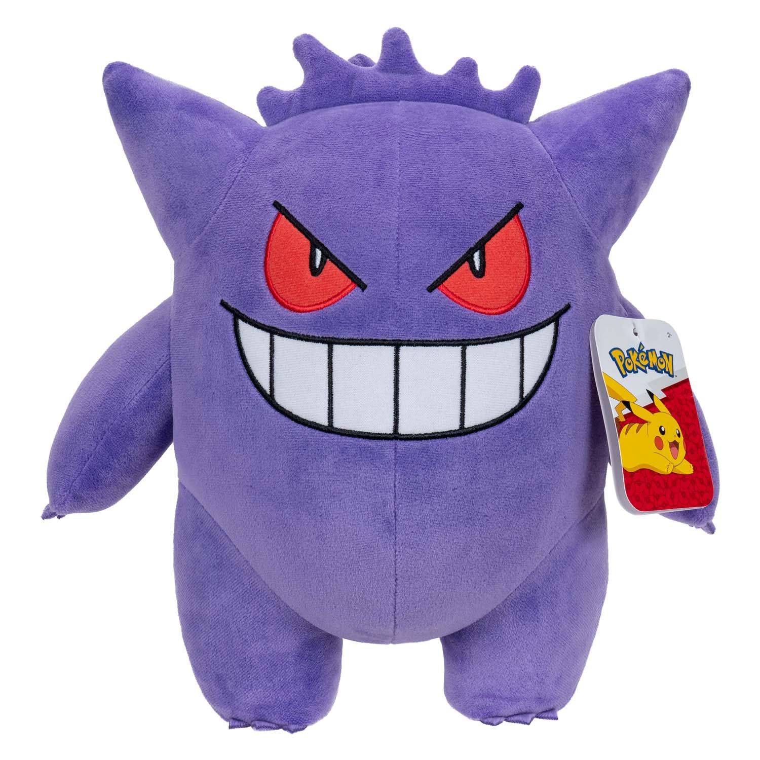 Jazwares pokémon knuffel pluche gengar, 30cm