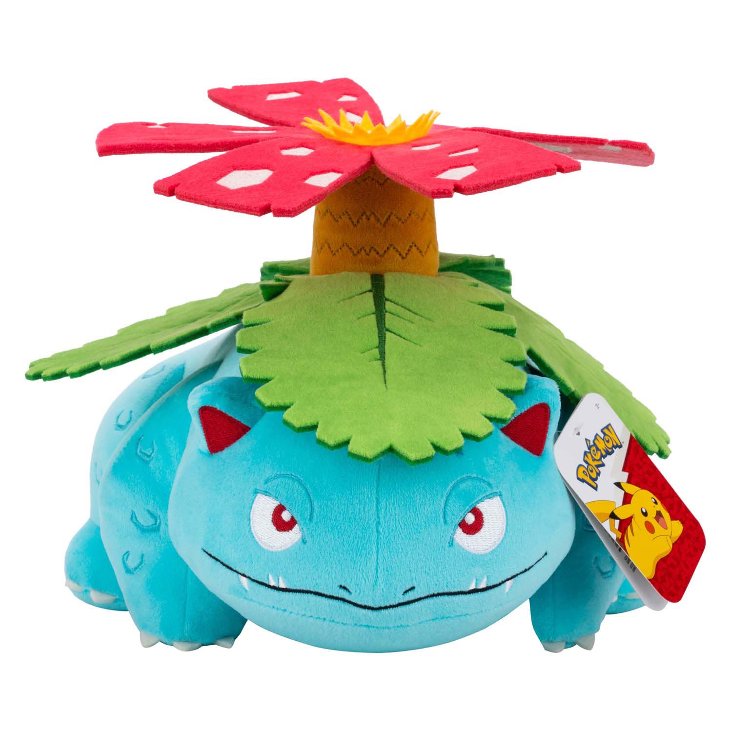 Jazwares pokémon knuffel pluche venusaur, 30cm