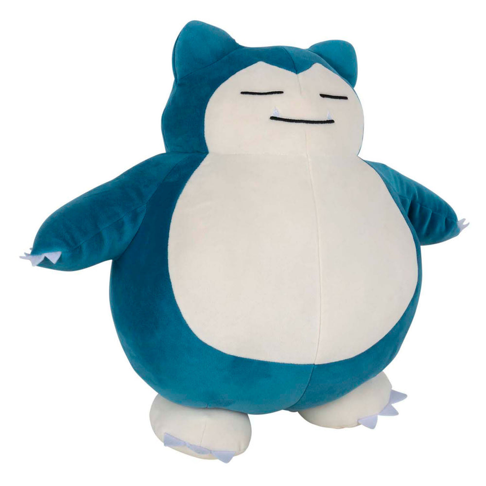 Jazwares pokémon slapende knuffel pluche snorlax, 45cm
