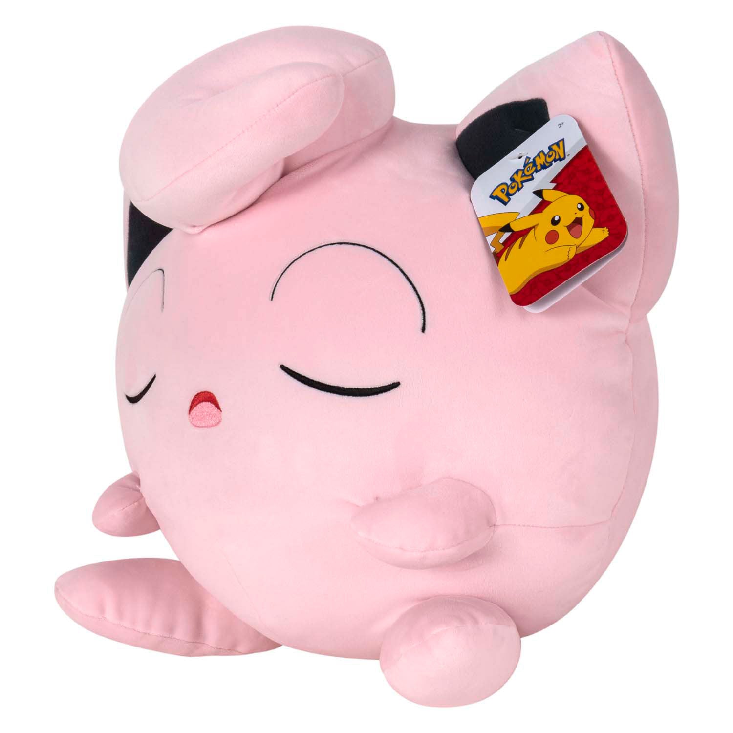 Jazwares pokémon slapende knuffel pluche jigglypuff, 45cm