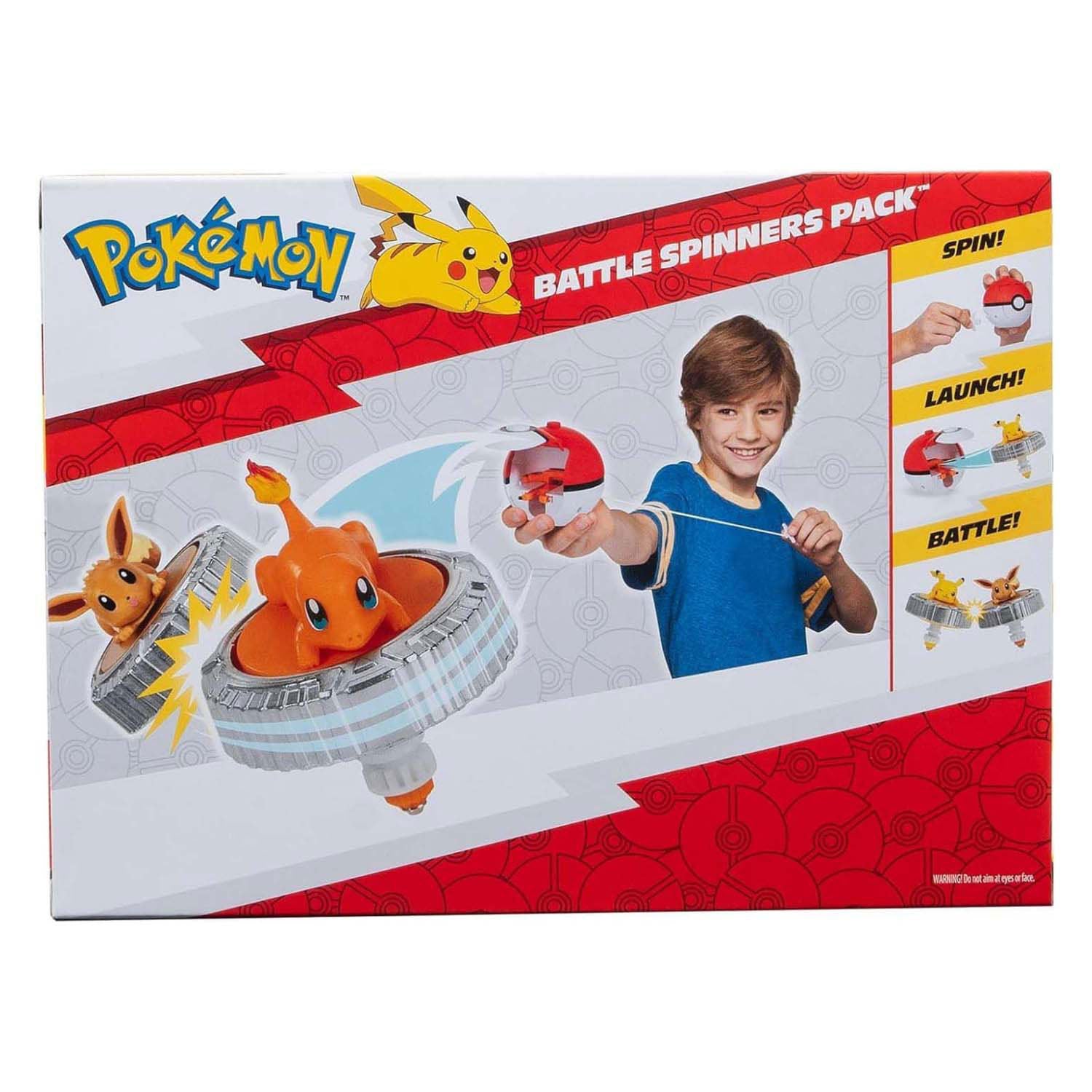 Jazwares pokémon battle spinner game - charmander pokéball