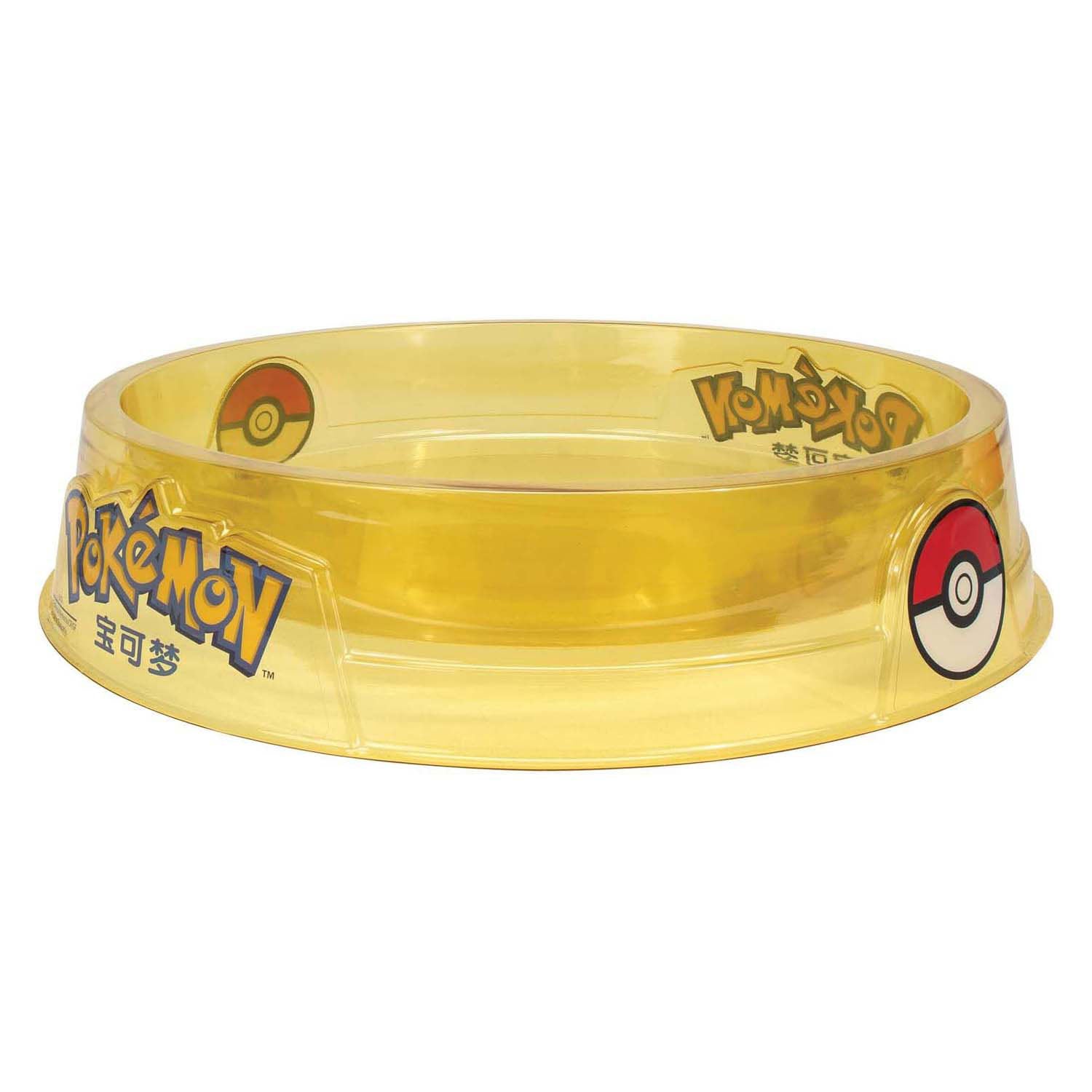 Jazwares pokémon battle spinners met stadion pikachu en mew speelset