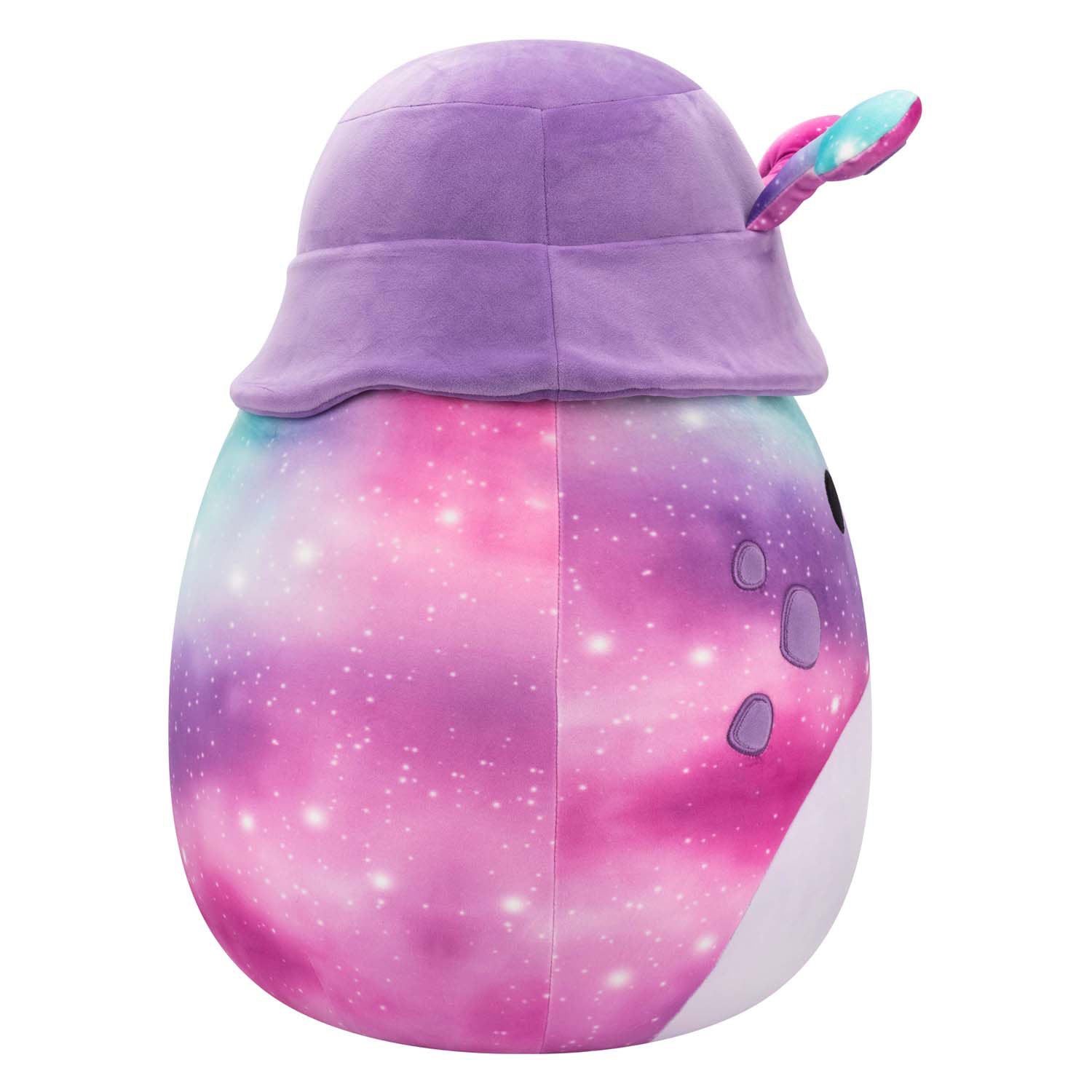 Squishmallows knuffel pluche - daxxon paarse alien, 40cm