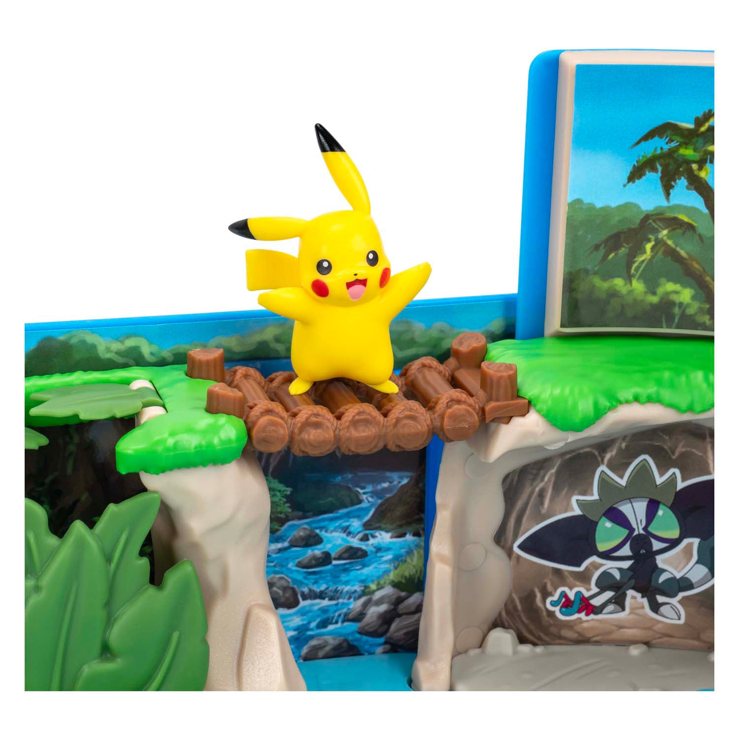 Jazwares pokémon carry case battle ruins speelset