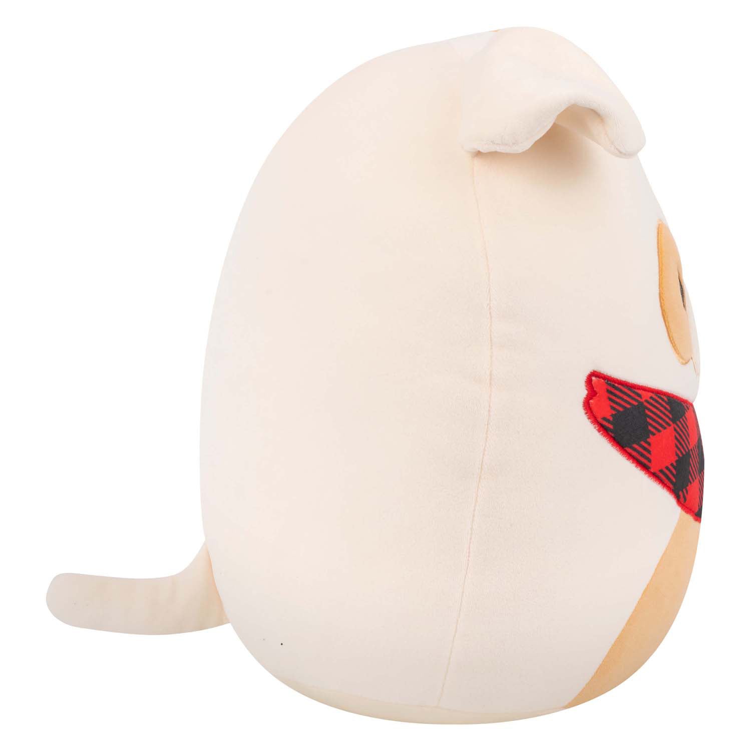 Jazwares squishmallows knuffel pluche - brock the buldog - 30cm