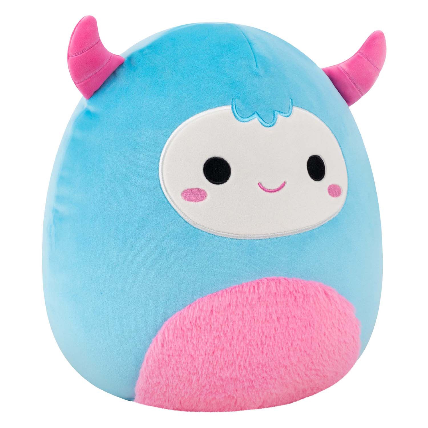 Jazwares squishmallows knuffel pluche - pookems the yeti - 30cm