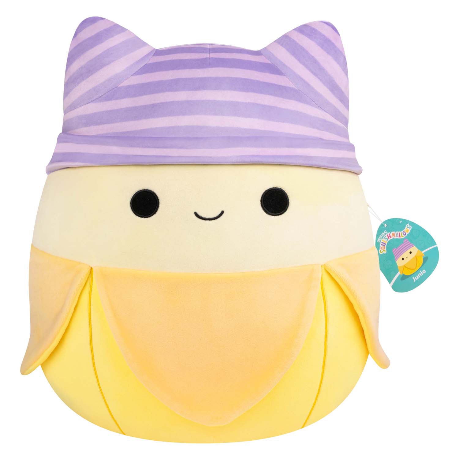 Jazwares squishmallows knuffel pluche - junie the banana - 40cm