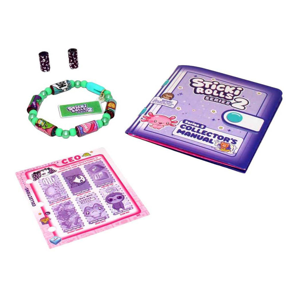 Jazwares sticki rolls armband met 70 stickers