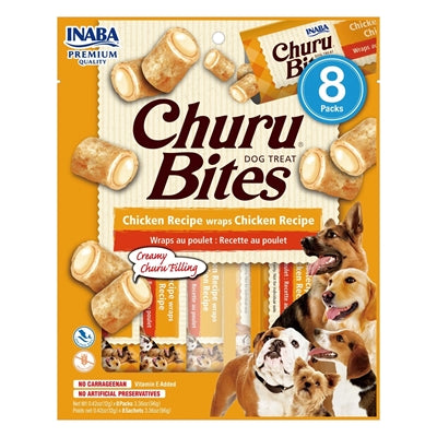 Inaba Dog Churu Bites kip wraps recept