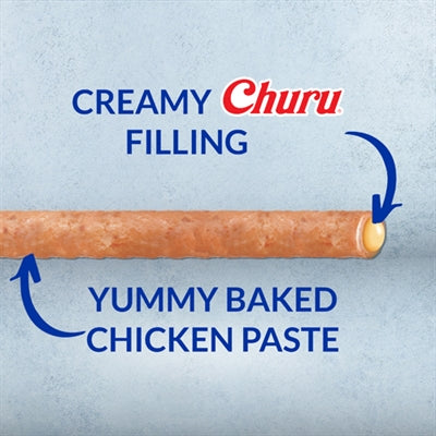 Inaba dog churu rolls recept kip wraps met kaas