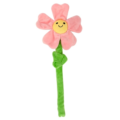 Fofos krinkel bloem roze met touwstaal