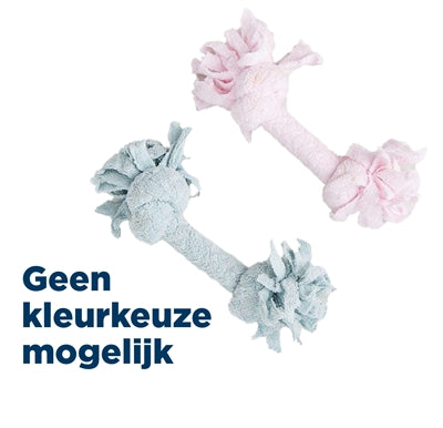 Fofos badstof puppy touw 2 knopen