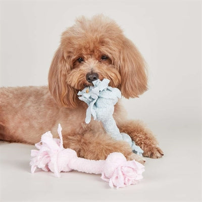 Fofos badstof puppy touw 2 knopen